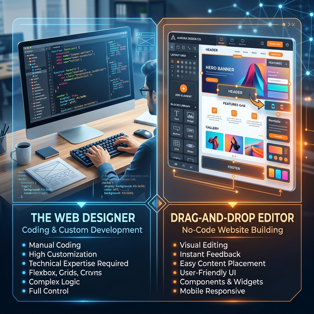 Diseñador web vs creador web: cuál elegir para tu PYME en Chile